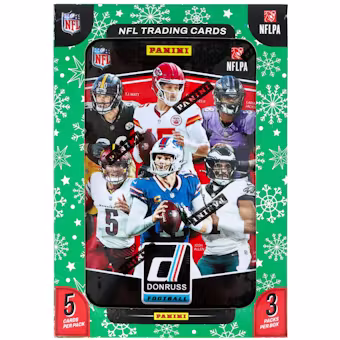 2025 Panini Donruss Football Winter Holiday Tin